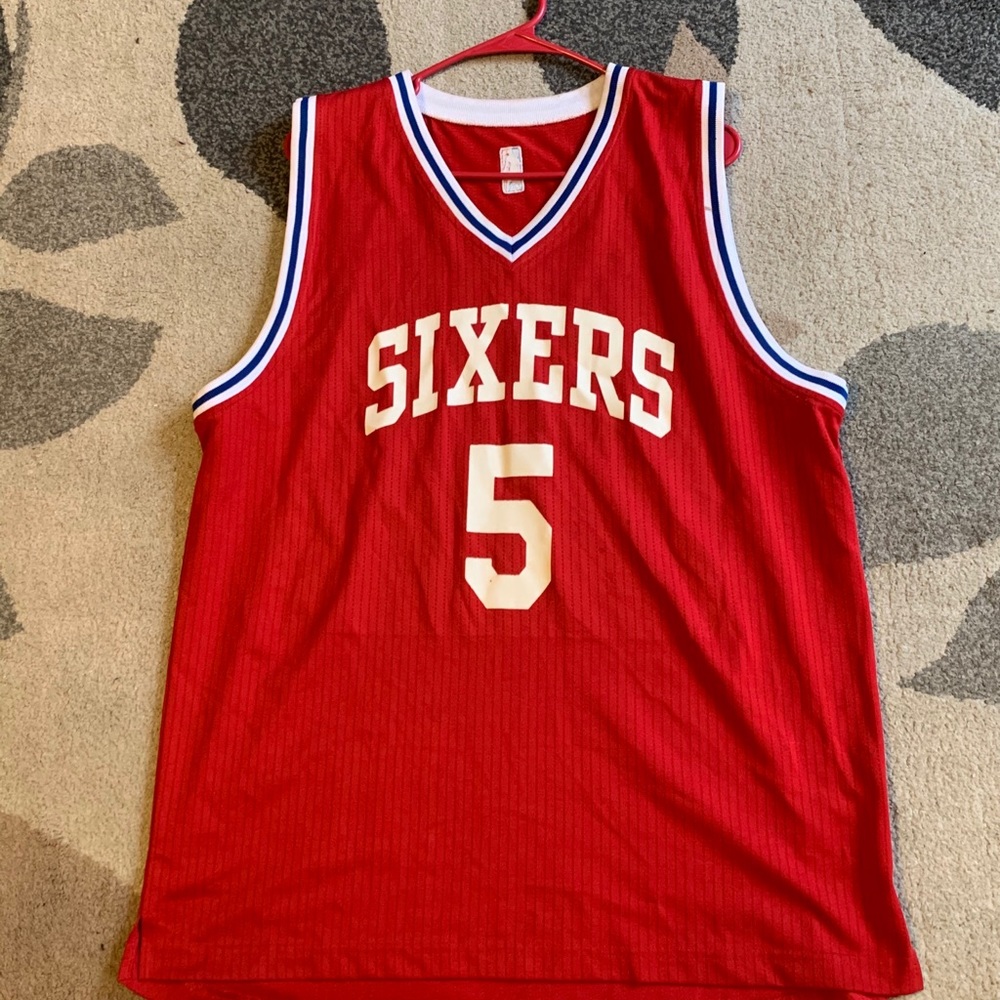 Authentic nba jersey Philadelphia sizers